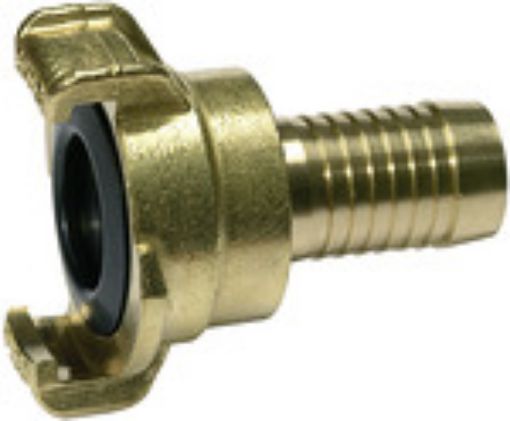K 203 GEKA-Schlauchstück, 360°C drehbar Anschluss LW 19 mm / Messing blank Betriebsdruck max. 40 bar Med. Umgebungstemp. -30°C - + 100°C 
