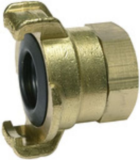 K 211 GEKA-Gewindestück mit Innengewinde,  G 3/4 / 360° drehbar / Messing blank Betriebsdruck max. 40 bar  Umgebungstemp. -30°C - + 100°C 