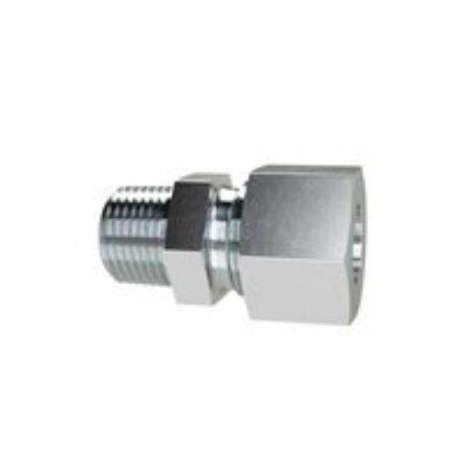 V 24 Einschraubverschr. R 1/8 a./Stahl verz.  