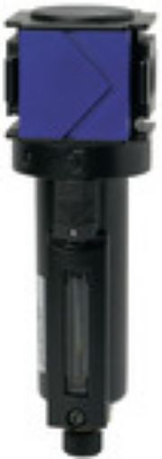VM 24 M Mikro-Filter variobloc / G 1/2 / 0,01 µm mit Metallbehälter und Sichtrohr ohne Verschmutzungsanzeige 
