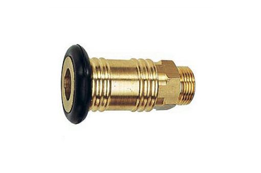 ES34KA13 ES-KUPPLUNG AG 3/4" NW 13 MESSING Schnellverschlußkupplung mit Außengewinde 