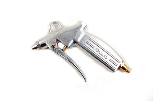 Ausblaspistole m. Stecker, Alu Pneumatik-Pistole m. Kupplungsstecker, NW 7,2 