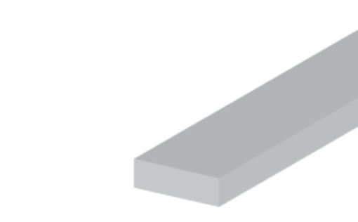 Moosgu.40X15 EPDM.HG-25 Moosgummi-Profil 40X15mm hellgrau Rolle: 25 m 