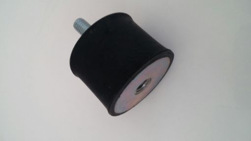 Gupu B 040x030 M8x23 Gummi-Puffer 040x030-B M8x23 55Sh AG/IG (= Durchmesser x Höhe) 