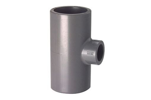 721200169 T-Stück 90° PVC-U, metrisch reduziert, d=315-160mm GF, PN 10 