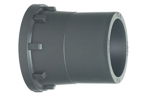 721600406 Einlegstutzen PVC-U, metrisch  d20mm  d1=16mm GF, PN 16 