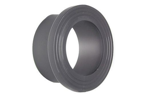 721800109 Bundbuchse PVC-U, Dichtfläche flach metrisch, d=40mm GF 