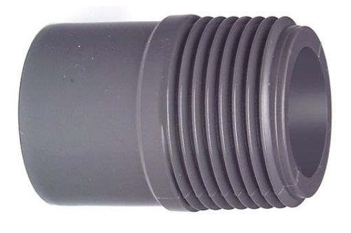 721913507 Übergangs-Nippel, PVC-U, metrisch, R, d=25 x 3/4" GF, PN 10 