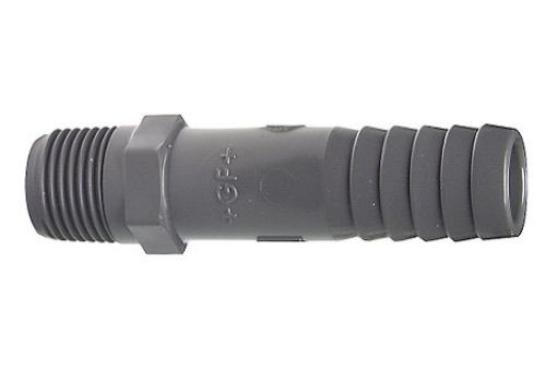 721960709 Druckschlauchtülle, PVC-U, R, 1 1/4" GF 