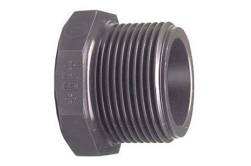 721960909 Stopfen, PVC-U, mit zylindrischem Rohr-Aussengewinde, G 11/4"  GF, PN 10 