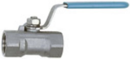 375.04-ES Kugelhahn / G 3/4 / DN 13 Edelstahl / kl. Baureihe Betriebstemp. max. 220°C Betriebsdruck max. 70 ba  