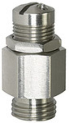 218.26-ES Mini - Sicherheitsventil / G 1/4 aussen Ansprechdruck 30-60 bar / Edelstahl Betriebstemp. max. 180°C Dichtung Viton Betriebsdruck 1-60 bar / SW 16 