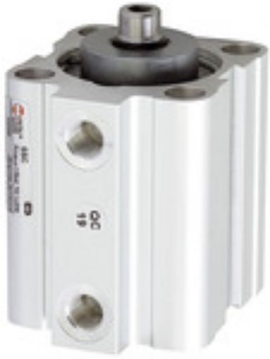 3.DM.25040 Kurzhubzylinder, doppeltwirkend / G 1/8 Kolben-ø 25mm/Kolbenstangengewinde M 5 i Betriebsdruck max.  