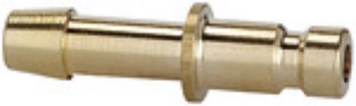 243.09/1 Einstecktülle / NW 2,7 für 3 mm LW / Messing blank Betriebsdruck 0-35 bar /  Med.Umgebungstemp. -20°  