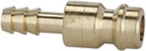 243.17 Einstecktülle / NW 5 für 6 mm LW / Messing blank Betriebsdruck 0-35 bar Med.-Umgebungstemp. -20°C -  