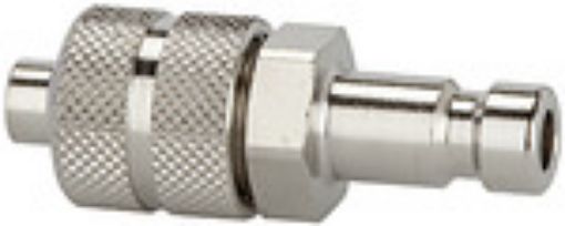 243.09/4-N Nippel / NW 2,7 für Schlauch 3x5 mm / Messing vern.   Betriebsdruck 0-35 bar Med.-Umgebungstemp. -20  
