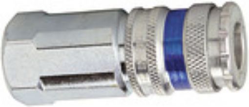 244.73 Schnellverschlusskupplung / NW 7,6 G 1/2 innen / Messing vernickelt Betriebsdruck max. 16 bar / SW 2  