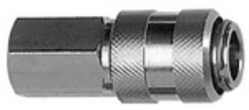 243.60 B Schnellverschlusskupplung / NW 7,8 G 3/8 innen / Edelstahl 1.4305 Betriebsdruck 0-35 bar Med.-Umgeb.  