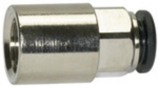 746.005-3 Gerade Einschraubverschr. "click-clock" M 5 IG / Ms vernickelt  für Schlauch-Außen-ø 3 mm / max. 16   