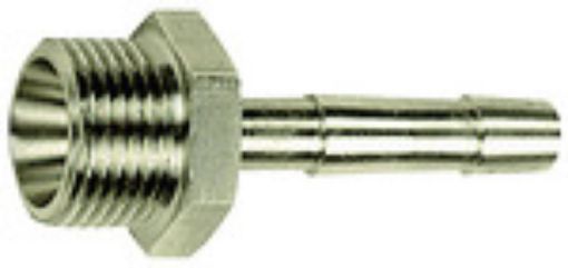 239.01-ES Tülle / G 1/8 für l. W. 4 mm Edelstahl 1.4571  