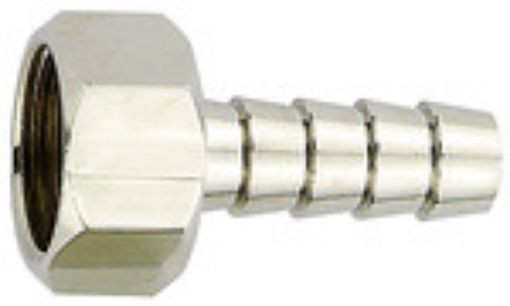 239.11-ES Tülle / G 1/8 für 8 mm l. W. Edelstahl 1.4571  