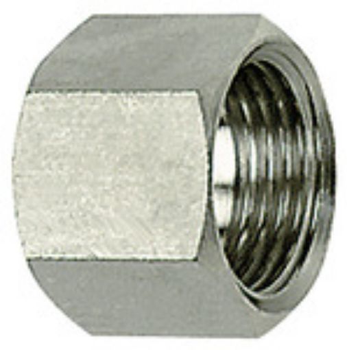234 A-ES Überwurfmutter G 1/4 Edelstahl 1.4571 für Tülle 6 mm  