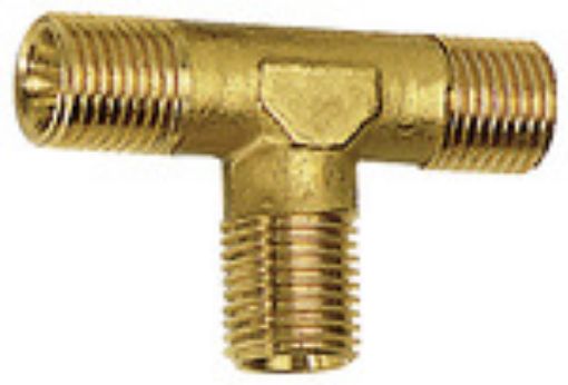 254.02 T-Stück / Messing R 1/8 a./a./a.  