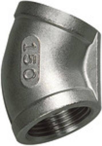 253.46-ES Winkelstück 45° Rp 1"  i./i. / Edelstahl  