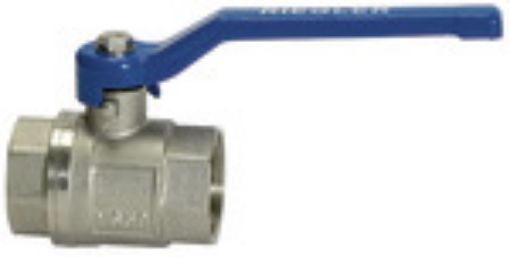 334.04-E Kugelhahn economy G 1/2 IG/IG MS Messing vernickelt 