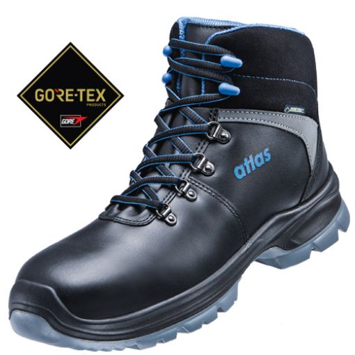 Atlas Schnürstiefel GTX 780, Größe: 42, Weite: 10 EN ISO 20345 S2 CI SRC Waterproofleder, Stahlkappe 