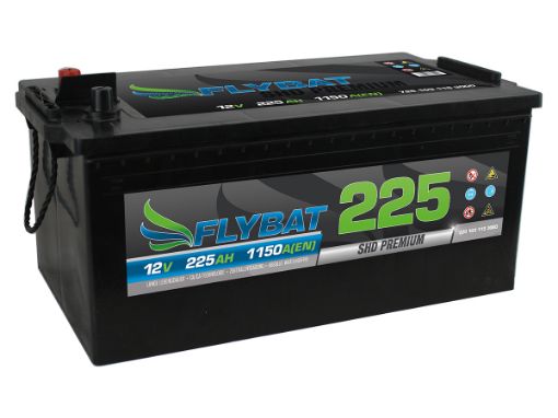 725 103 115 3000 Flybat SHD Premium 12V - 225AH - 1150A [EN] LKW Starterbatterie wartungsfrei 