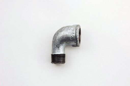 WE30ST WINKEL 90 GRAD 3" IG/AG, NR. 92 Temperguss Fitting verzinkt 