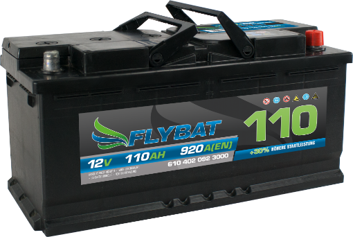 610 402 092 3000 Flybat PKW 30 Plus 12V - 110AH - 920A [EN] PKW Starterbatterie wartungsfrei 