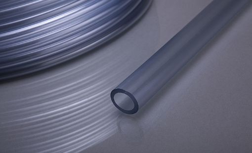 PVC Schlauch ölbeständig 8x2 mm, transparent Innendurchmesser 8 mm, Wandstärke 2 mm, Außendurchmesser 12 mm, RL50 benzin- und ölbeständiger Schlauch 