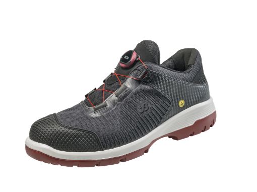 Bata Halbschuh Legend, Größe:38, Weite:W EN ISO 20345 S1P  SRC, ESD atmungsaktives Meshgewebe, Stahlkappe und Kunststoffzwischensohle 