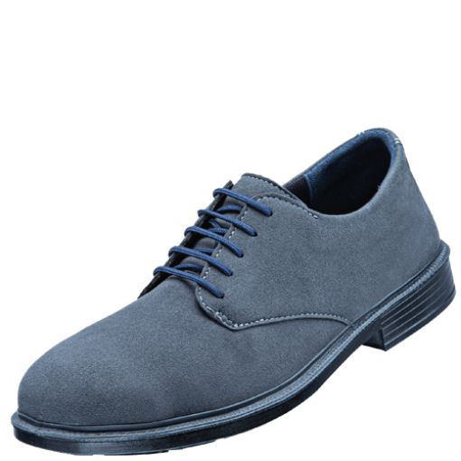 Atlas Halbschuh CX 565 grey, Größe: 47, Weite: 10 EN ISO 20345 S1P SRC, ESD atmungsaktives Mikrofaser-Obermaterial, Stahlkappe, metallische Durchtritthemmung 