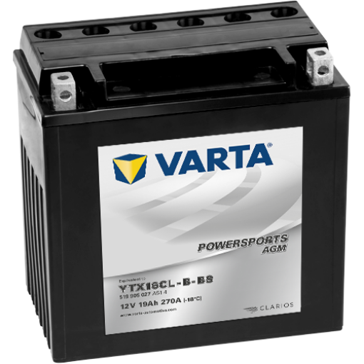 519 905 027 A51 4 Varta Powersports AGM 12V 19AH 270A  