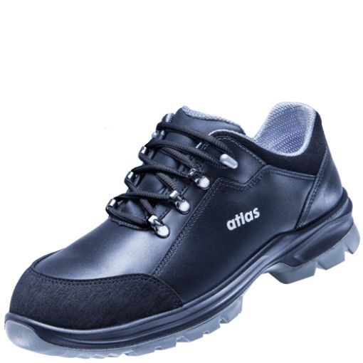 Atlas Halbschuh TX 460, Größe: 47, Weite: 10 EN ISO 20345 S2 SRC, ESD Waterproofleder, Stahlkappe 