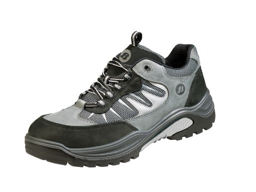 Bata Halbschuh Traxx 23, Größe:44, Weite:W EN ISO 20345 S1P SRA Nubukleder, Stahlkappe und Kunststoffzwischensohle 