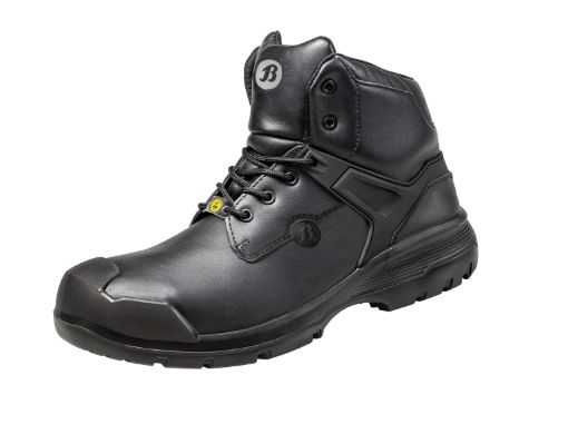 Bata Schnürstiefel Engine, Größe:44, Weite:XW EN ISO 20345 S3  SRC, ESD Vollnarbenleder, Stahlkappe und Kunststoffzwischensohle 