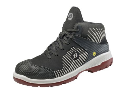 Bata Schnürstiefel Score, Größe:48, Weite:XW EN ISO 20345 S3  SRC, ESD Mikrofaser, Stahlkappe und Kunststoffzwischensohle 