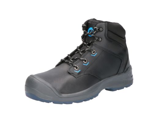 Bata Halbschuh Shepard, Größe:43, Weite:W EN ISO 20345 S3 SRC Leder, Stahlkappe 