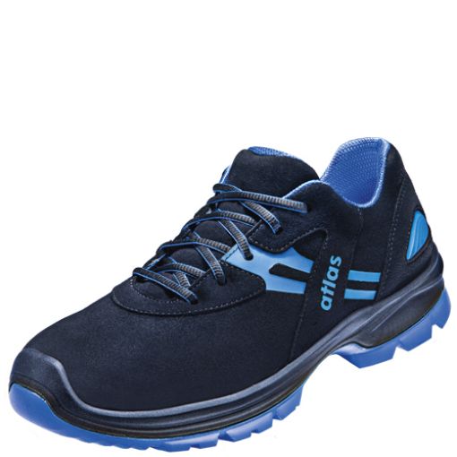 Atlas Halbschuh FLASH 5400, Größe: 48, Weite: 10 EN ISO 20345:2022 S2 SR Sportline Obermaterial, Aluminiumkappe 