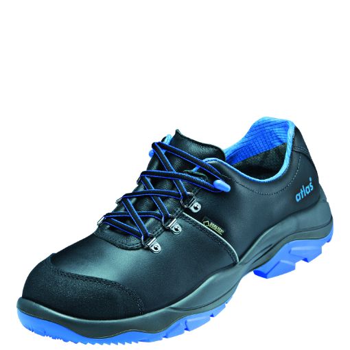 Atlas Halbschuh GTX 563, Größe: 41, Weite: 12 EN ISO 20345 S3 SRC Waterproofleder, Stahlkappe, metallfreie Durchtritthemmung 