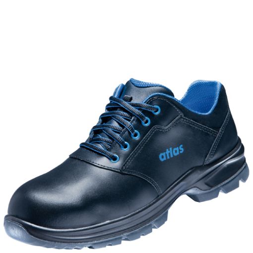 Atlas Halbschuh TX 48, Größe: 40, Weite: 10 EN ISO 20345 S2 SRC Waterproofleder, Stahlkappe 