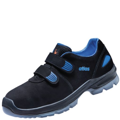 Atlas Halbschuh TX 40, Größe: 41, Weite: 12 EN ISO 20345 S2 SRC, ESD SOFT-Nubukleder, Stahlkappe 