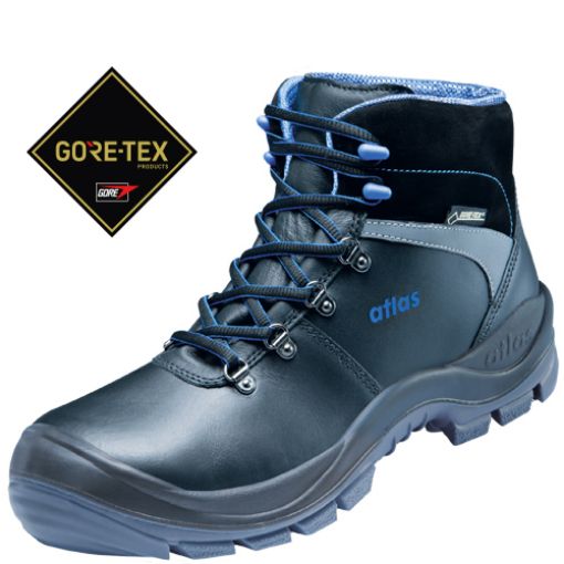 Atlas Schnürstiefel GTX 745 XP, Größe: 47, Weite: 12 EN ISO 20345 S3 CI SRC Waterproofleder, Stahlkappe, XP metallfreie Durchtritthemmung 