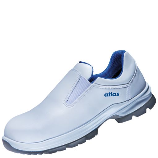Atlas Halbschuh CL 490, Größe: 38, Weite: 10 EN ISO 20345 S2 SRC Cleanline-Obermaterial, Stahlkappe 