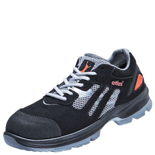 Atlas Halbschuh Ergo-Med 2000, Größe: 49, Weite: 10 EN ISO 20345 S1 SRC, ESD Mesh-Obermaterial, Stahlkappe 