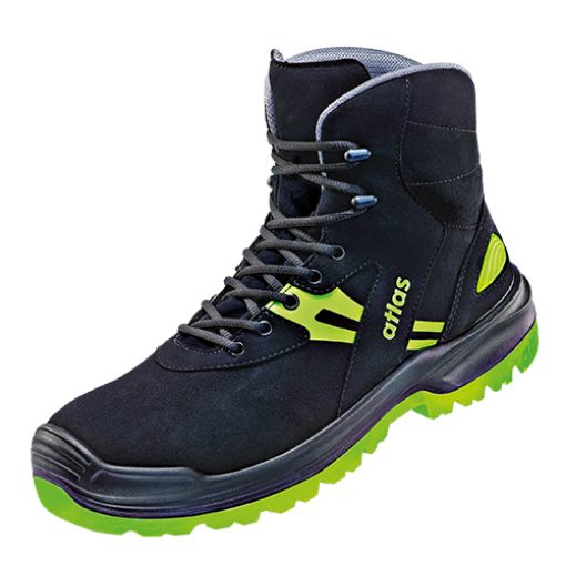 Atlas knöchelhoher Sicherheitsschuh FLASH 8265 XP, Größe: 42, Weite: 10 EN ISO 20345 S3 SRC ESD Sportline-Obermaterial, Aluminiumkappe, XP metallfreie Durchtritthemmung 